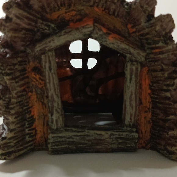 NEW Fish Tank Betta Wooden Log Hideout Fairy House - Picture 9 of 11